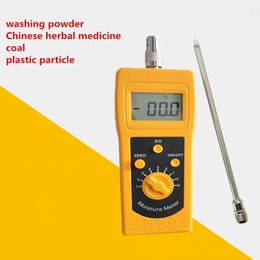 0-80% do analisador de umidade Medidor de testador DM300C para solo Soil Prata Combinação química em pó de carvão em pó de água Teste de conteúdo de água