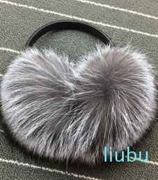 Ear Muffs Winter Women Warm Real Fox Fur Earmuffs Girl's Earlap Imitation Ladie's Ear Muff