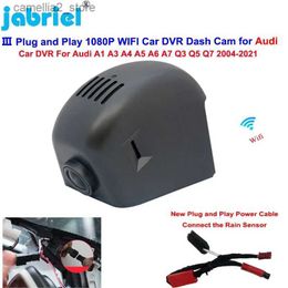 Car DVRs Plug and Play Car DVR Dashcam For Audi A1 A3 A4 A5 A6 A7 A8 Q3 Q5 Q7 TT 2004-2023 Wifi Car Camera 1080P Dash Cam Video Recorder Q231115