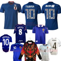 TSUBASA Japan retro soccer jerseys 18 19 Top Thai Quality NATAKA Vintage Football Shirt 1998 NAKAMURA 06 Japanese 16 17 GAKAWA Classic shirts Kit