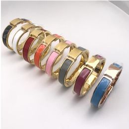 2025 Tennis Design Bangle High quality man mens Bracelet Designer jewelry 18 color gold buckle Bracelets stainless steel fashion Jewelry