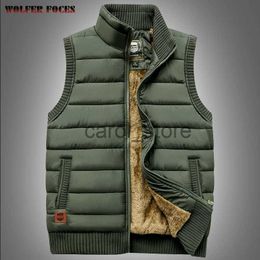 Men's Down Parkas Coat Winter For Men Work Vest Sleeveless Hunting Multi-pocket Men's Golf MAN Fishing Clothing Camping Tactical Military Mesh Zip J231115