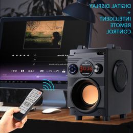 FreeShipping Portable Bluetooth Speaker Wireless Stereo Big Powerful Subwoofer Bass Speakers Boombox Support FM Radio TF AUX USB Scejo