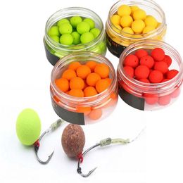 Baits Lures Carp Fishing Lure Pop Ups Boilies Beads Floating EVA Ball Flavor Mainline 8 17mm Hook Bait Accessories 231115