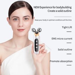 Face Care Devices Multifunctional Home Micro Current Massage Beauty Instrument EMS Pulling and Tightening Salon Into The Tools 231115