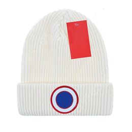 Canada Hat Beanie Luxury Top Quality Designer Goose Beanie Top Sale Men Beanie Luxury Unisex Knitted Hat Classical Sports Skull Caps Women Casual Outdoor Beanies F-4