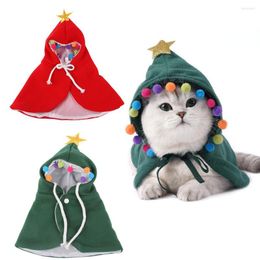 Cat Costumes Christmas Pet Clothes For Small Cats Dogs Cape Halloween Party Cosplay Cute Puppy Dog Dress Up