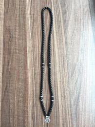 Strand 108 Mala Beads Matte Black Onyx Bracelet Lotus 4 Laps Bracelets Pendant Yoga Prayer