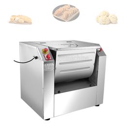 Electric Bread Cake Dough Kneader Kitchen Mixing Machines Industrial Spiral Flour Dough Mixer Stainless Steel