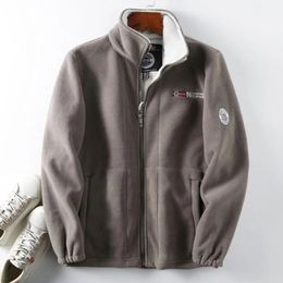 Men's Jackets Zip Up Jacket Winter Fleece Warmth Style Functionality in A Stand Collar Zipup Coat 231114