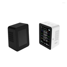 Tester PM2.5 TVOC CO2 CH2O Formaldehyde Monitor TFT Display Air Black