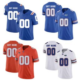 Custom College Florida Gators Football Jerseys Jeff Driskel Kyle Trask Tim Tebow E.Smith Aaron Hernandez Kyle Pitts Kadarius Toney Josh Hamm