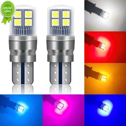 New 4pcs Canbus T10 W5W 194 501 Car LED Interior Instrument Lights Bulb for Car Diode Auto Width Lamps Vehicle White Red Blue 12V