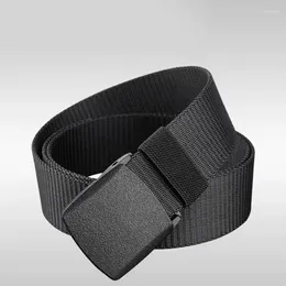 Waist Support Belt Lengthening Pants Tactical Military Buckle Woven Nylon Canvas Non-Iron Outdoor Hunting Men Accessories