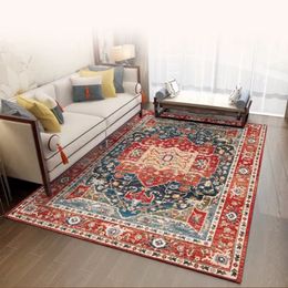 Bohemian carpet living room light luxury sofa coffee table blanket bedroom non-slip Persian Morocco custom