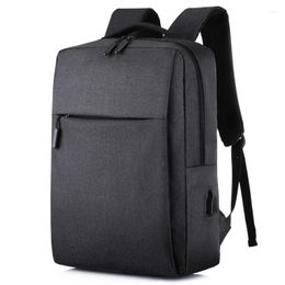 Backpack Fashion 15.6 Inch Laptop Usb School Bag Rucksack Anti Theft Men Backbag Travel Daypacks Male Leisure