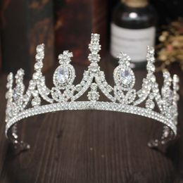 Bling Cheap Tiaras Crowns Wedding Hair Jewellery Crystal Wholesale Fashion Girls Evening Prom Party Dresses Accessories Headpieces