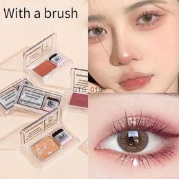 Eye Shadow 1pc Monochrome Eye Shadow Make Up Palette Mashed Potato Eyes Glitter Sequin Powder Lazy Shimmer Eyeshadow Cream Korean CosmeticsL231115