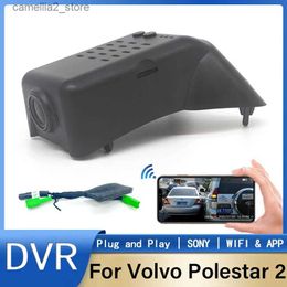 Car DVRs New!Plug and play Car Dvr Dash Cam Camera Video Recorder Original For Volvo Polestar 2 2020 2021 2022 2023 HD 1080P DashCam 170 Q231115