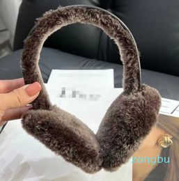 Ear Muffs Ear Muffs Women Winter Real shearling Earmuffs Girls Ear Covers for Cute Bow