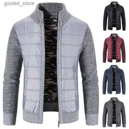 Men's Sweaters 2023 New Cashmere Sweater Winter Cold Sweaters Coat Fashion Smart Casual Blazer High Quality Men's Baseball Jumper Jacket Q231115