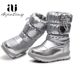 Boots Russia children's winter boots ankle kids snow boots girls winter shoes Fashion wool boys waterproof boots 231115