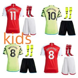 23 24 ARSEN soccer jerseys RICE Jorginho Havertz JESUS SMITH ROWE SAKA Fans version Trossard MARTINELLI TIERNEY 2023 2024 TIMBER football shir kids kit 3rd away