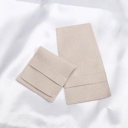 Gift Wrap 10Pcs Small Presents Bag Chic Microfiber Jewelry Pouch Bags For Wedding Ring Earrings Packaging With Banner