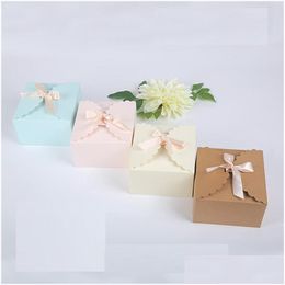 Gift Wrap Box Rustic Decoration Baby Shower Candy Packaging Cartons Chocolate Party Gifts For Guests Ct0109 Drop Delivery Ho Dhgl3