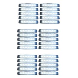 Bulbs Pieces 24V Tail 6 SMD LED Side Indicator Indicators Rear Lamp White Light For Buses/Trucks/Trailers/Trucks MA565LED