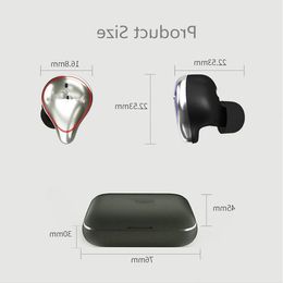 NEW O5 Bluetooth 50 True Wireless Bluetooth Headset Binaural Mini Earbuds In-Ear HIFI Waterproof Earphones free shipping Lhspe