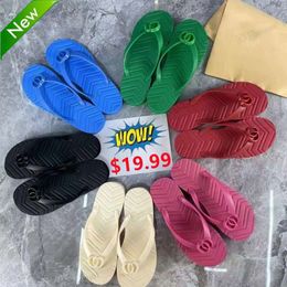 Fashion designer ladies slippers Beach flip flop simple youth slipper moccasin shoes suitable for spring summer and autumn hotels beaches outdoor 35-4 22jd#
