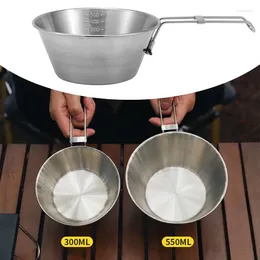 Bowls Camping Dishes Travel Hiking Outdoor Tableware Rice Soup For Picnic Cutlery Bag Set Table Decoration & Accessories