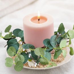 Decorative Flowers Candle Cup Holder Decorations Candlestick Centerpieces Easter Rings For Porch