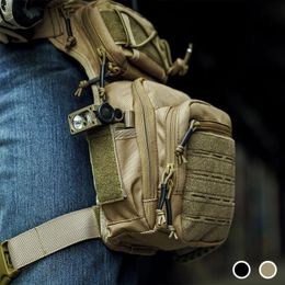 Outdoor Bags OwlSight Men Leg Bag Durable Nylon Utility Tool Belt Pack Pouch Adjustable Military Tactical Waist Fishing 1000D 231114