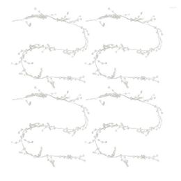 Decorative Flowers Crystal Beaded Garland Elegant Clear For Party