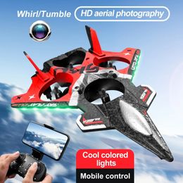 Aircraft Modle RC Foam Plane With HD Camera 24G Radio Control Glider Remote Fighter Drone Aeroplane EPP y231114