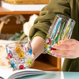 Wine Glasses 2 Pcs Italy Zecchin Design Colorful Crystal Fashioned Whiskey Glass Gothic Whisky Rock Glass Wine Tumbler Dazzle Color Water Cup Q231115