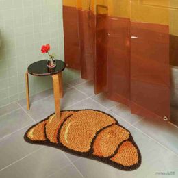 Carpet Shape Carpets for Living Bath Room Fluffy Bread Rug Home Warm Decoration Accessories Anti-Slip Floor Safety Mat R231115