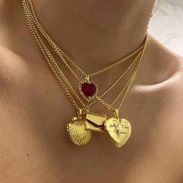 Pendant Necklaces Sea Shells Necklace Clavicle Chain Neckchain Jewellery For Women