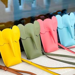 fashion Luxury Anagram elephant phone Designer bags With shoulder straps mens Wallets hand bag Womens Purses Clutch CrossBody Totes Genuine Leather pochette Bag