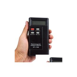 Radiation Testers Wholesale New Electromagnetic Radiation Detector Emf Meter Tester Dosimeter Ghost Hunting Equipment Dt-1180 Dt1180 D Dhvmz