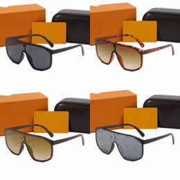 One piece sunglasses for women sonnenbrille waimea designer glasses oversized sun glasses men uv400 hip hop punk eyewear black brown leopard print hj06