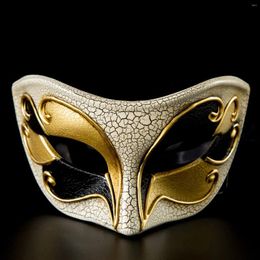 Party Supplies Venetian Mask Man For Masquerade Masks Mardi Gras Masker Halloween Venice Costume Carnival Masque Stage Exhibition