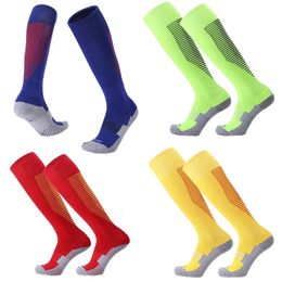 Sports Socks kids Men Women Football Soccer Thickening Towel Bottom Rugby Stockings KneeHigh Volleyball Long Cycling 231115