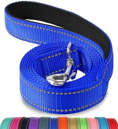Dog Collars Nylon Towing Rope 1.5/1.8m Guard Pet Walking Training Leash Cats Dogs Harness Collar Lead Strap