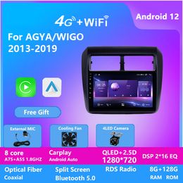 9inch Android Car Video head unit Stereo Player Gps For TOYOTA AGYA/WIGO 2013-2019 with WIFI Multimedia Audio