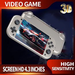 Portable Game Players M17 Handheld Screen Game Console Video Games 4.3-Inch Screen Portable Gaming Handheld Game Console 2000MAH Rechargeable Battery 231114