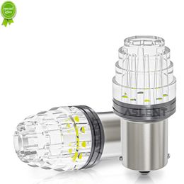 New 2x BAY15D 1157 BA15S 1156 P21W LED 6000K 3030smd 9SMD 12V Super Bright LED Bulb Car Signal Light Tail Turn Brake Parking Lamps