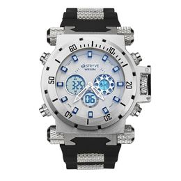 Wristwatches STRYVE 2023 Sport Watch Japan Miyota Waterproof Date Top For Men Clock LED Backlight Reloj Hombre